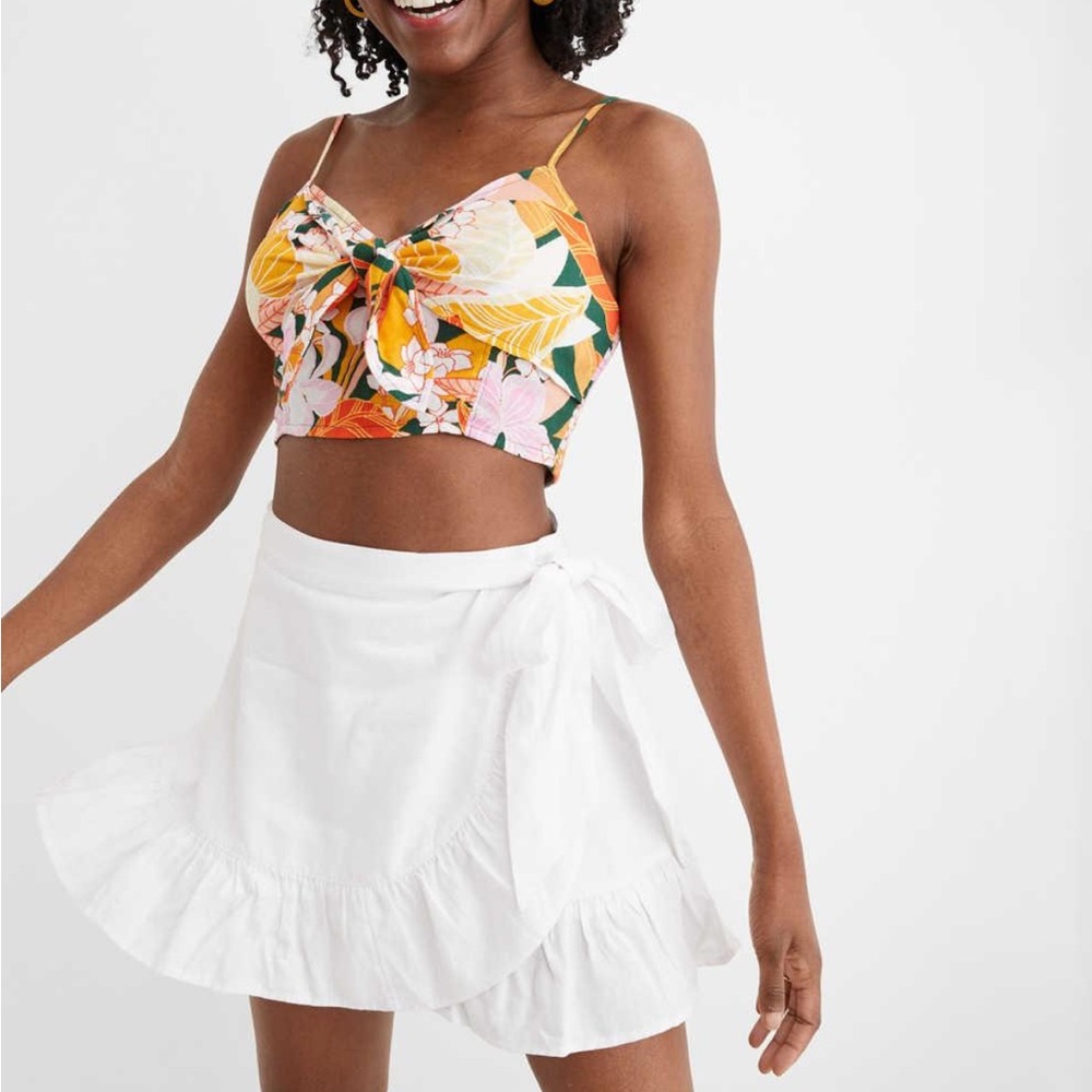 NWT Aerie Wrap Mini Skirt